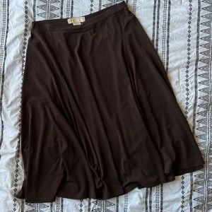 Michael Kors Brown Flowy Skirt - Small
